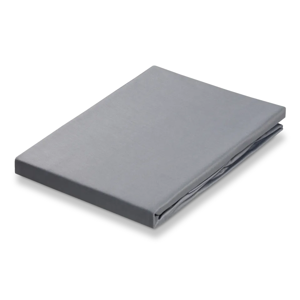 Vandyck Satin putevar oxford steelgrey 60x70 glatt bomull