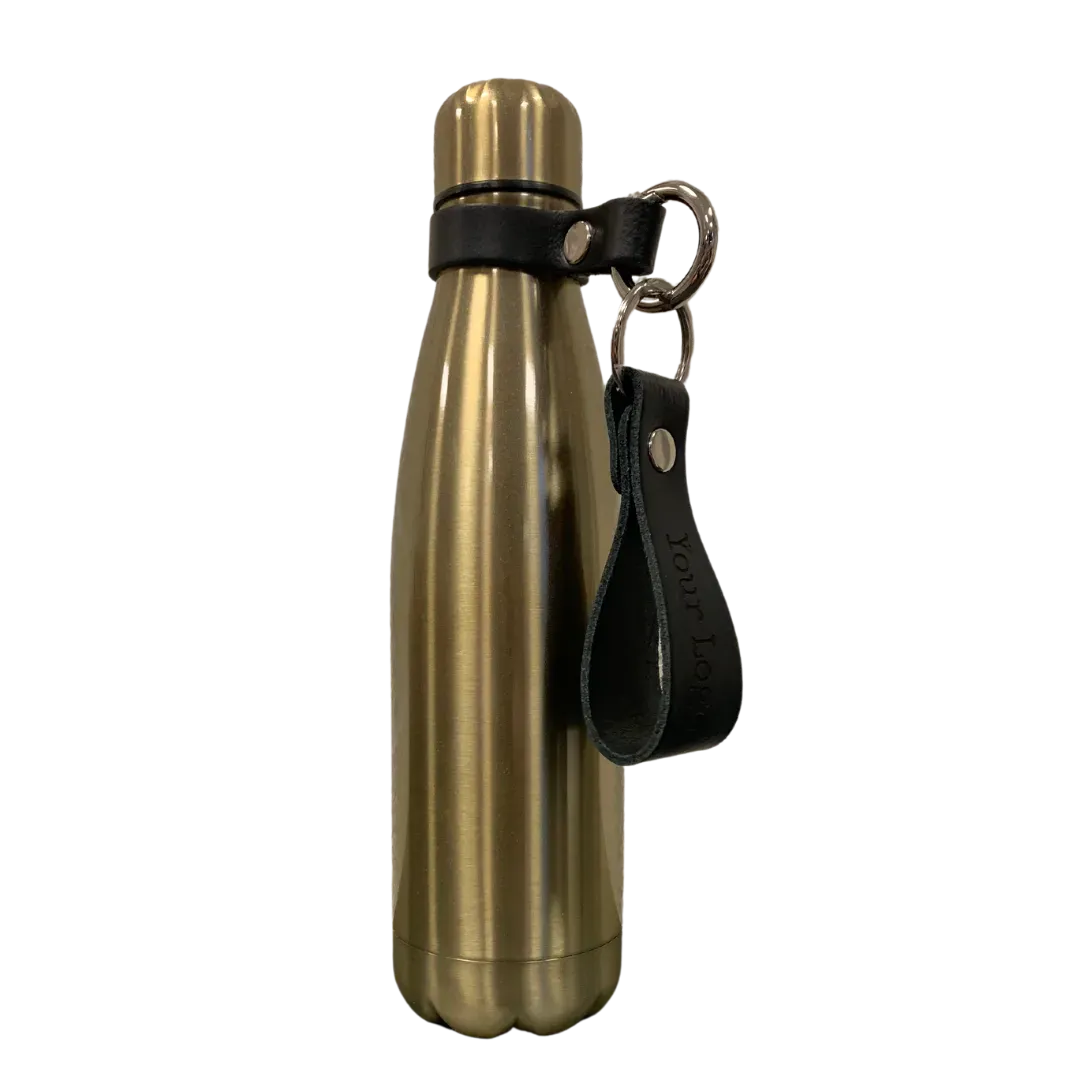 Xapron drikkeflaske isolert stål 750 ml skinnreim