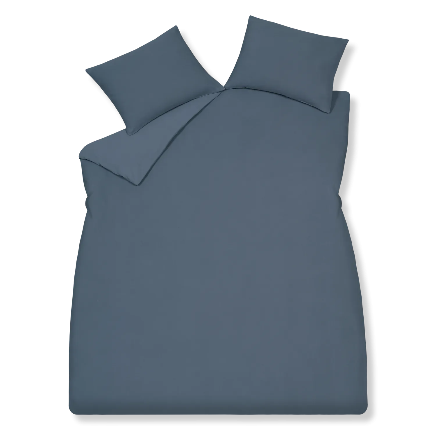 Vandyck Pure 88 sengesett jeans blue 140x200 vaffel