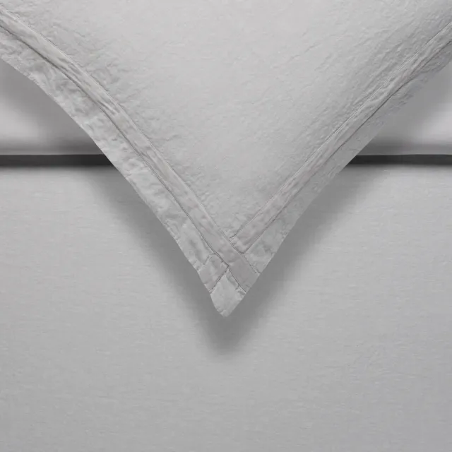 Vandyck Pure 12 dynetrekk 200x200 coolgrey lin og sateng