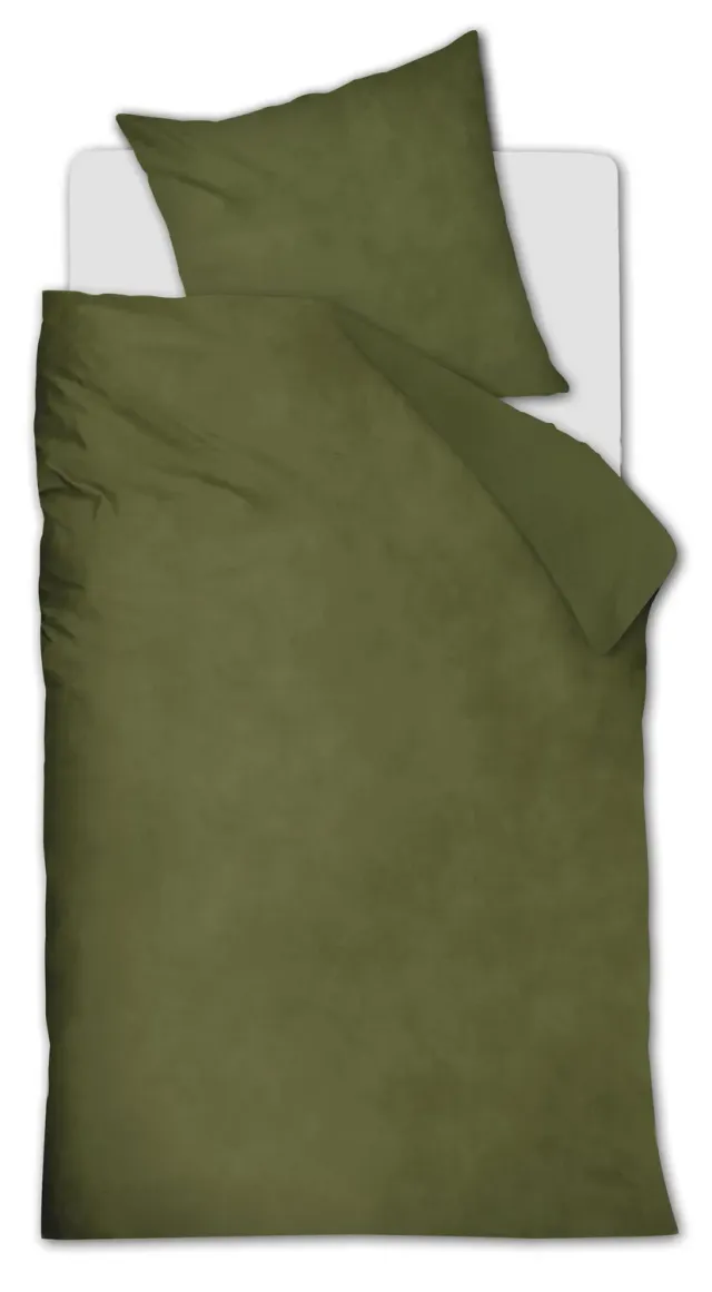 Ambiante Velvety dynetrekk 140x200 grønn fløyel