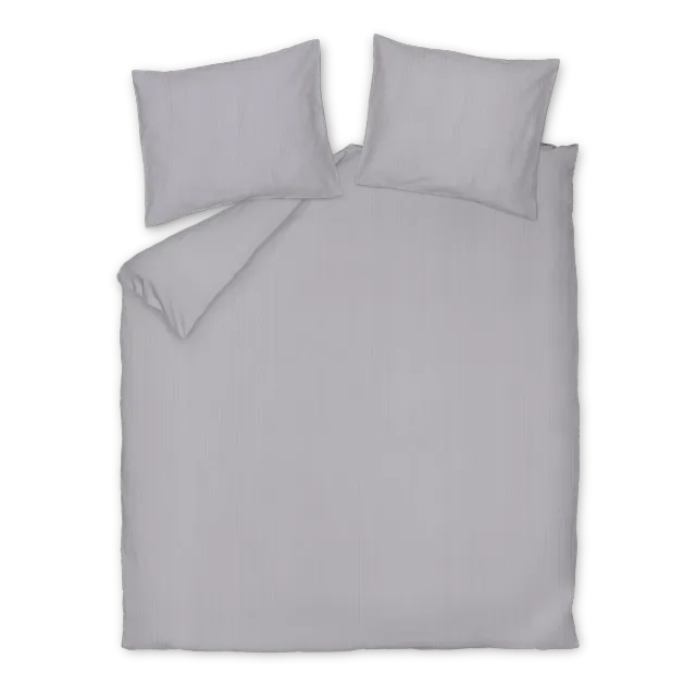 Vandyck Purity 81 dynetrekk sateng coolgrey 140x200