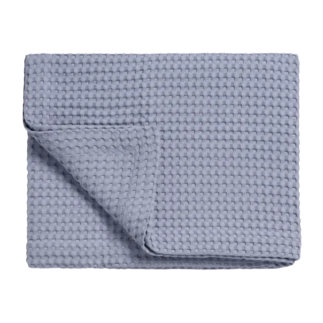 Vandyck Home Pique sengeteppe lavender blue bomull