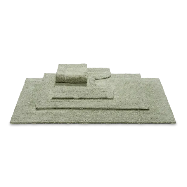 Vandyck Scala Luxury badematte smoke green 60x100 tykk bomull