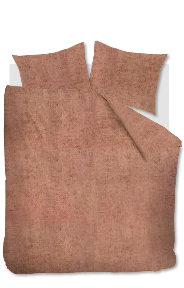 Beddinghouse Frost dynetrekk steinrød 240x200/220 flanell