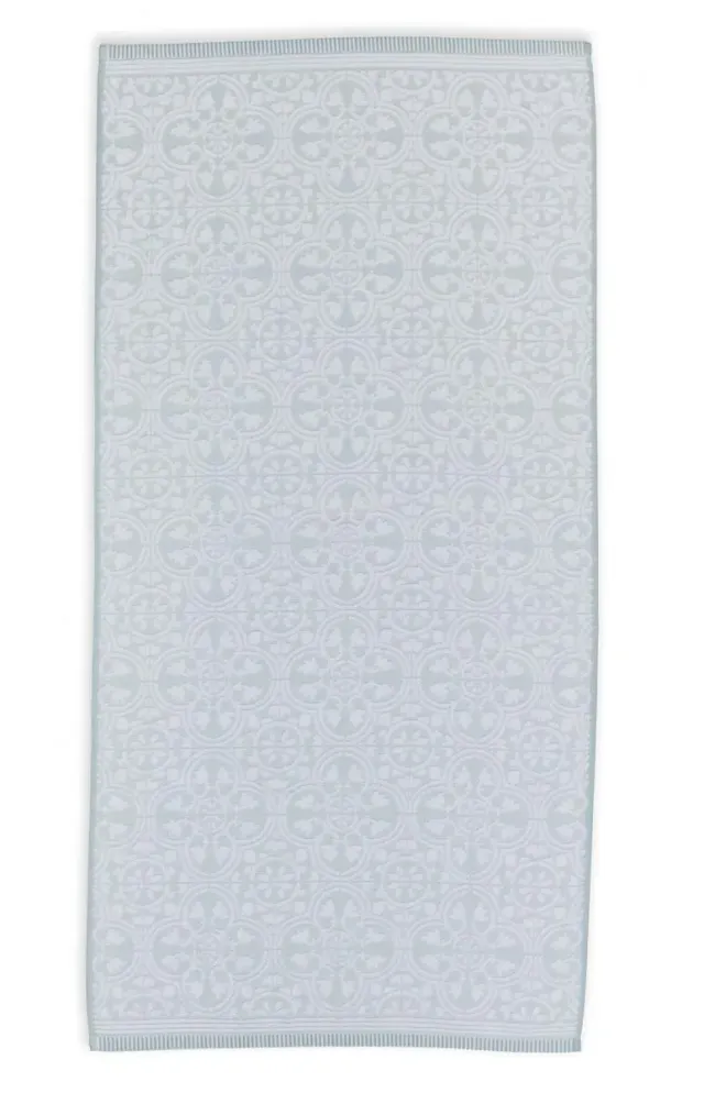 Pip Studio Tile de Pip badehåndkle lyseblått 70x140 bomull