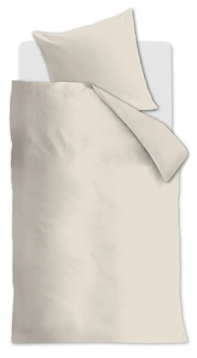 Beddinghouse Organic Basic dynetrekk 140x200 sand økologisk
