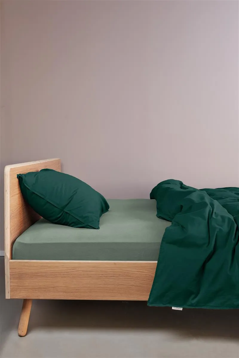 Beddinghouse Jersey splittlaken grønn 160x200-220 cm bomull