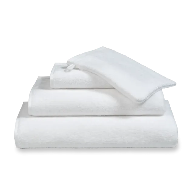 Vandyck Verona Plain håndkle 60x110 hvit bomull