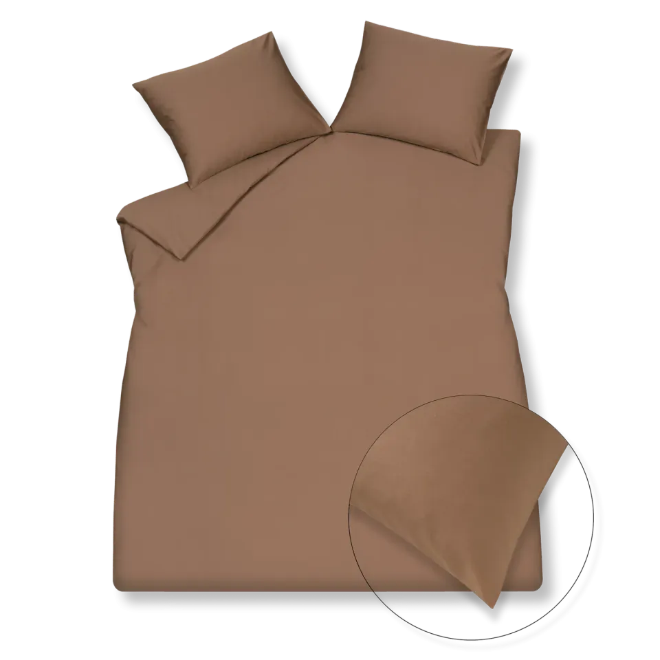 Vandyck Home 90 dynetrekksett brownie 140x200 bomull