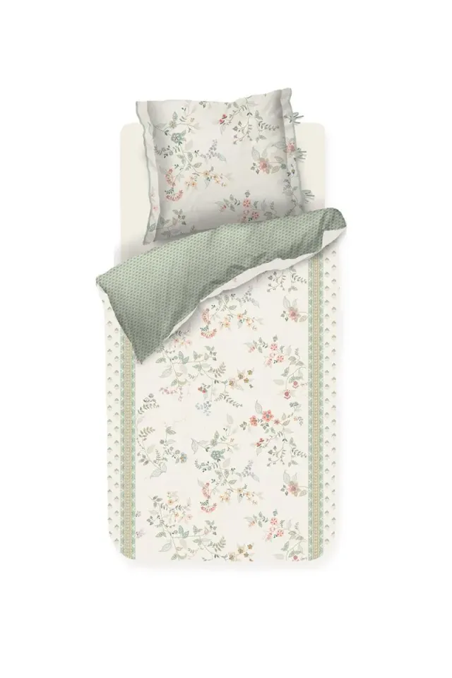 Pip Studio Kili Flower putevar 60x70 hvit blomster