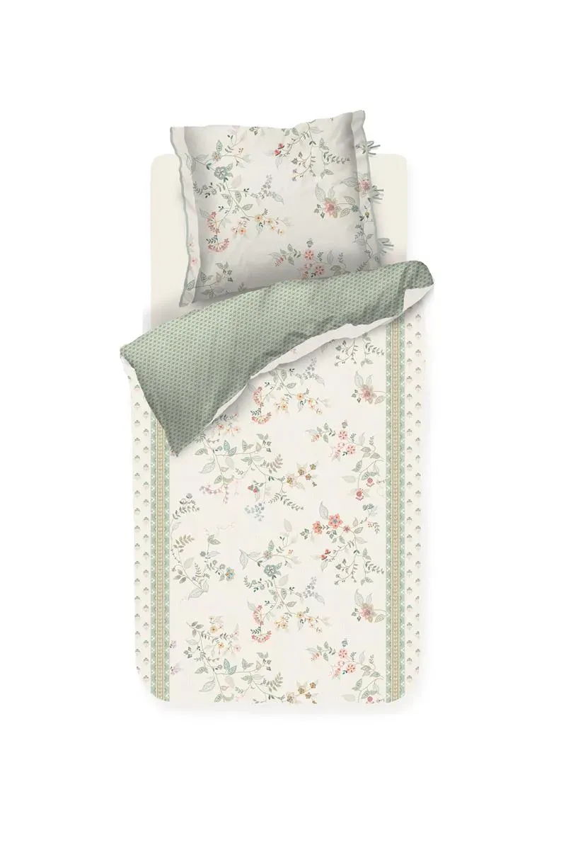 Pip Studio Kili Flower putevar 60x70 hvit blomster
