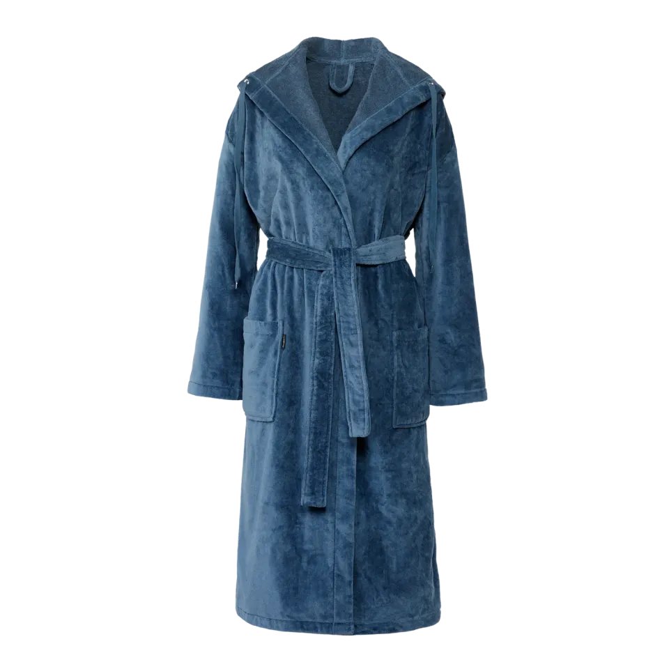 Vandyck Rio badekåpe Large faded denim hette