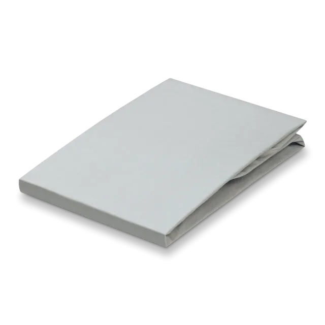 Vandyck Percale putetrekk 40x40 grå bourdonkant