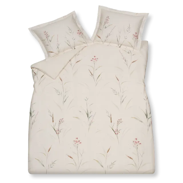 Vandyck Sylva dynetrekksett 140x200 cream tan sateng