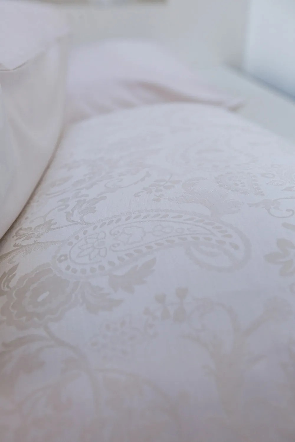 Vandyck Purity Lucca dynetrekk offwhite jacquard