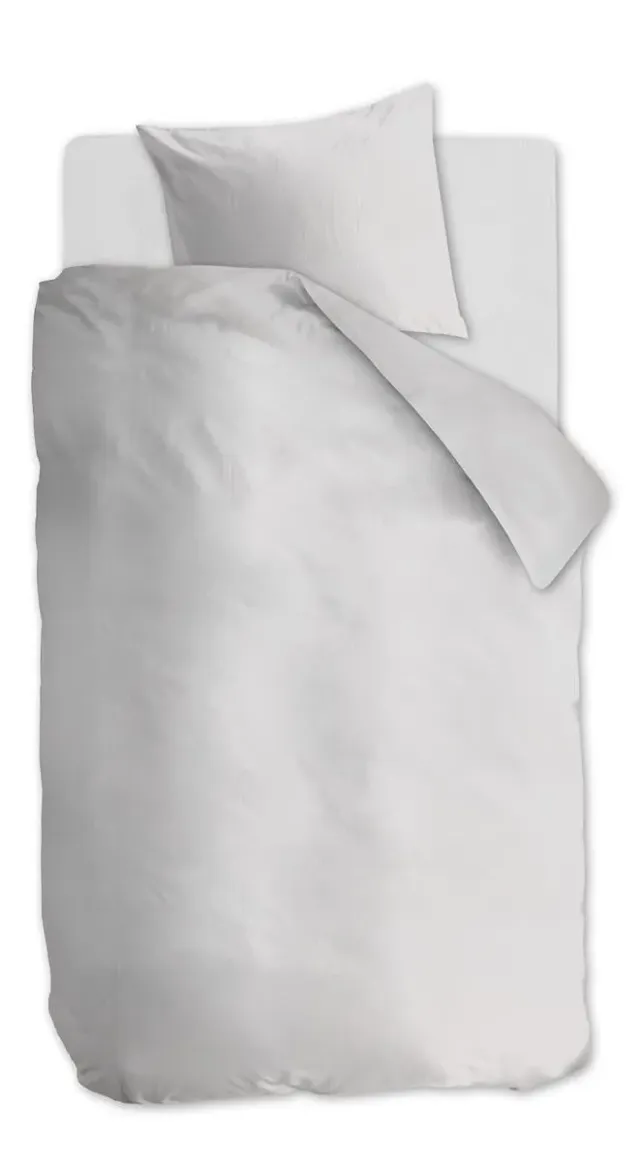 Ambiante Cotton Uni dynetrekk 140x200 cm hvit bomull