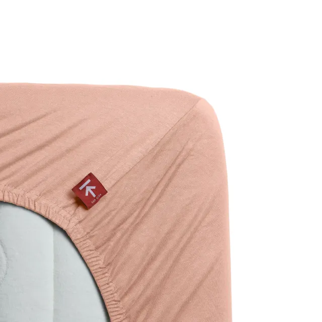 Beddinghouse Jersey Super Stretch splittopperlaken nude 180x200/220