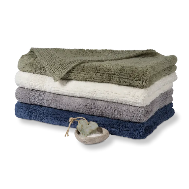 Vandyck Scala Organic badematte 60x100 stålgrå