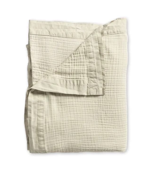 vtwonen Gentle Embrace sengeteppe 180x240 sand bomull