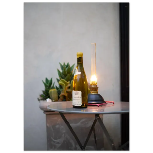 Hellstrøm Amarine plakat 50x70 cm halvblank blå
