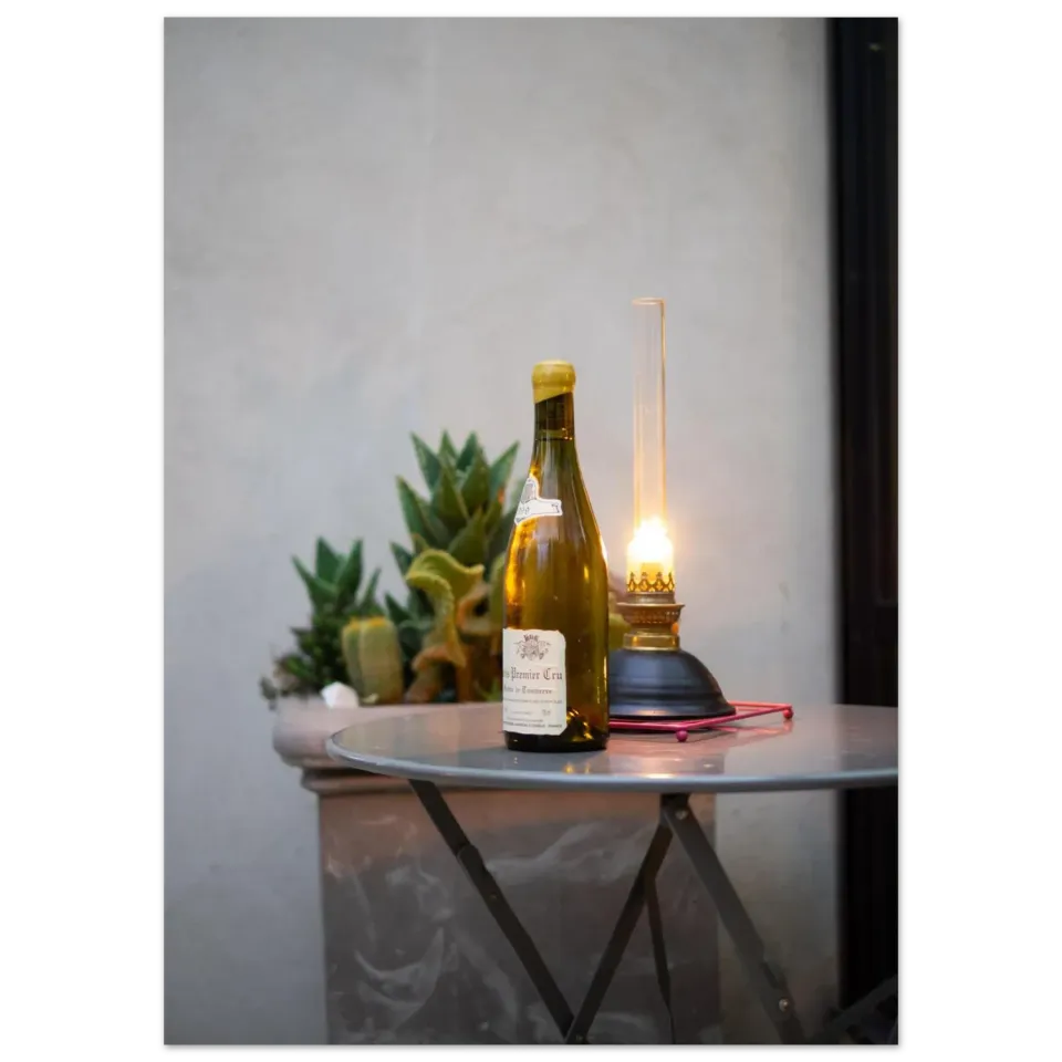 Hellstrøm Amarine plakat 50x70 cm halvblank blå