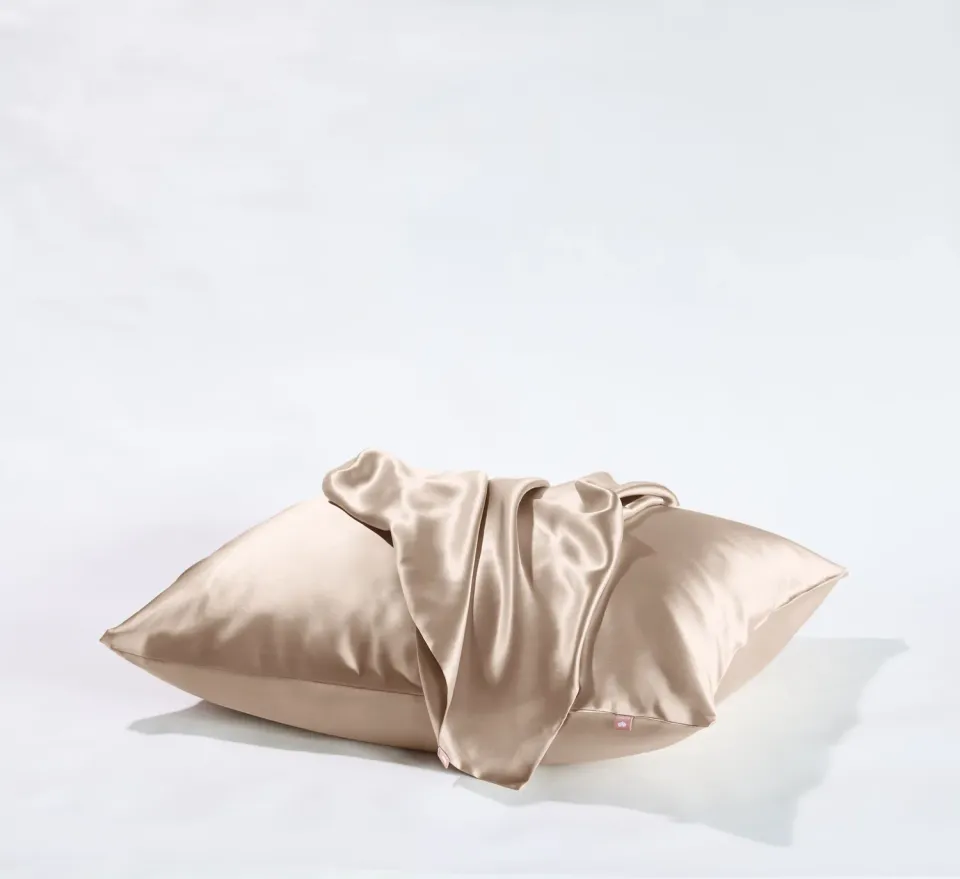 Beddinghouse Silky Touch putetrekk sand 60x70 silke