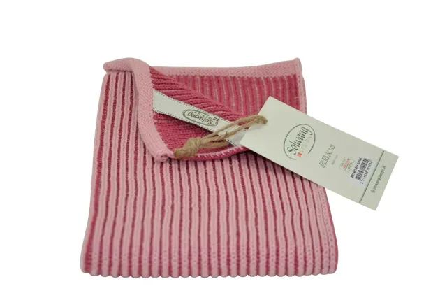 Solwang Design RibRib rosa toner håndkle 1 stk økologisk