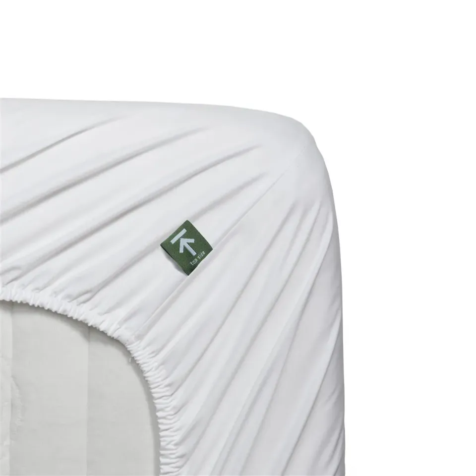 Beddinghouse percale laken 140x200 hvit bomull