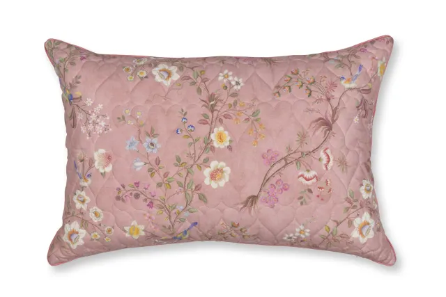 Pip Studio Lotus Lullaby pyntepute 45x70 rosa bomull