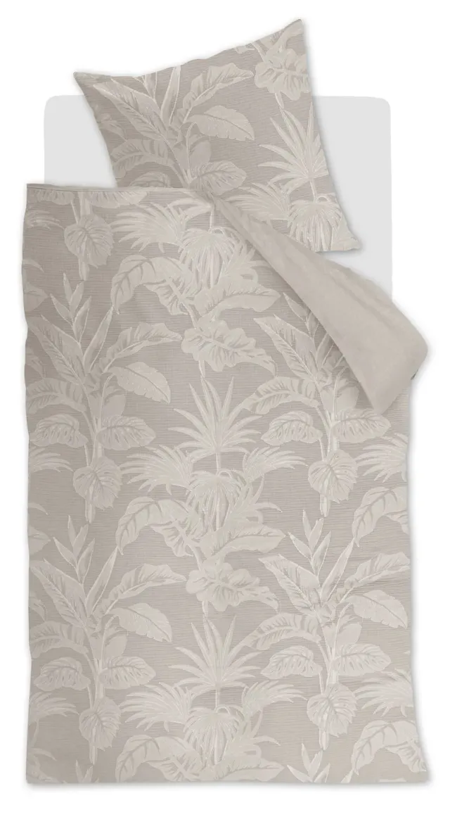 Rivièra Maison Botanica dynetrekksett 200x200/220 bomull sand