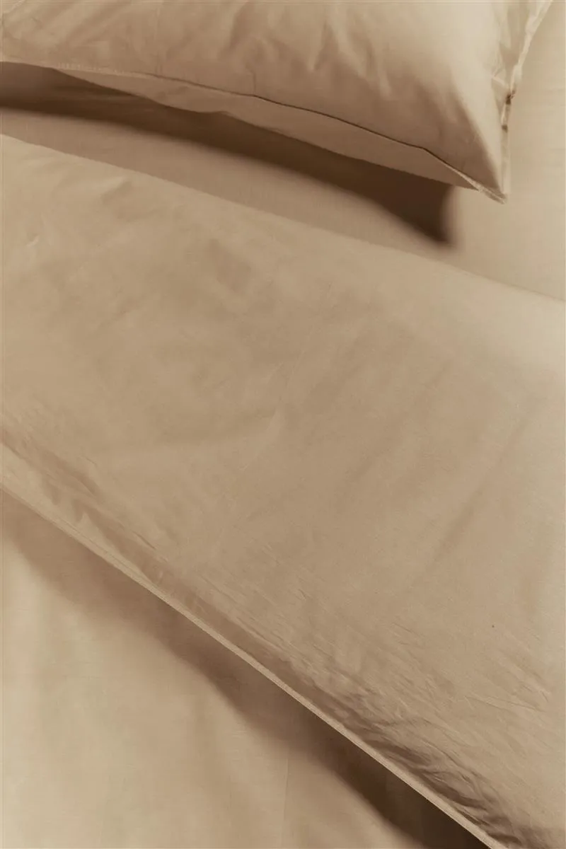 Ambiante Cotton Uni sengetøy 140x200-220 cm khaki