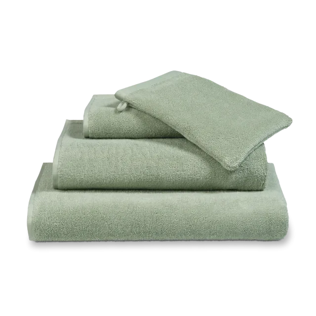 Vandyck Verona Plain håndkle smoke green bomull