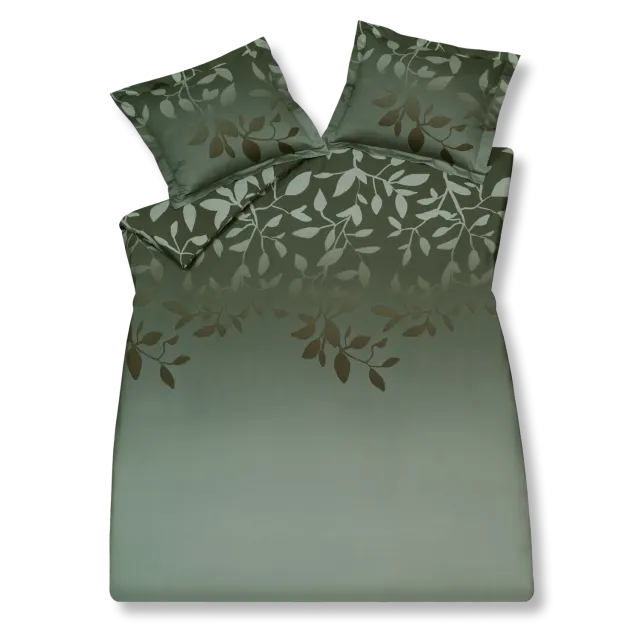 Vandyck Shadow Leaf dyneetrekk 260x240 oceanview bomullssateng