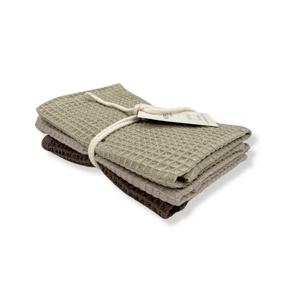 Aspegren Denmark Sage Green oppvaskklut 3-pak North