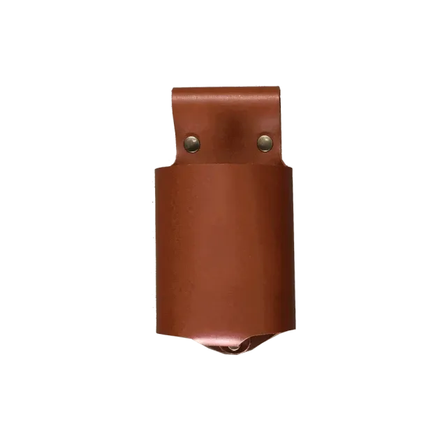 Xapron flaskeholder i skinn til forkle 20,5x8 cm