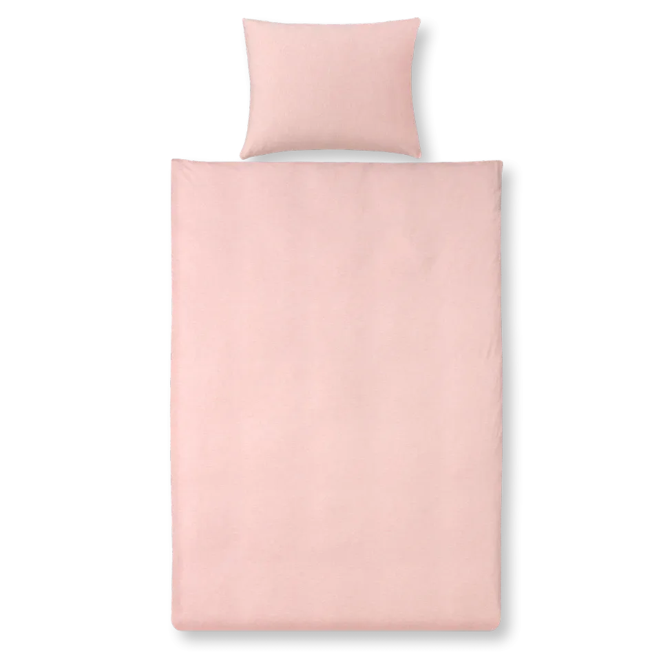 Vandyck Kids Jersey dynetrekksett light pink 140 mønstret