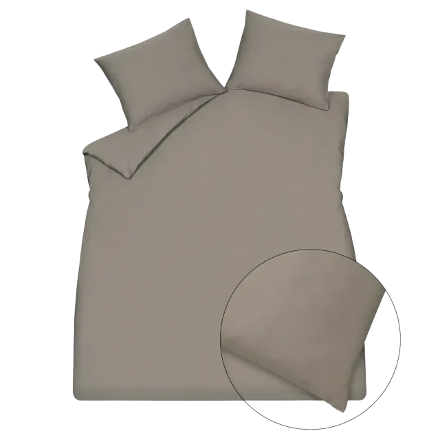 Vandyck Satin Luxe XL dynebetrekksett 260x240 brun
