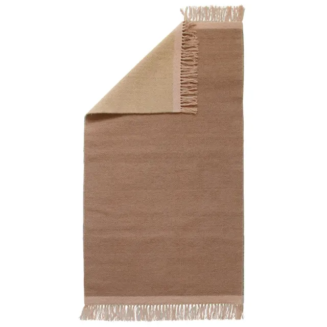 Aspegren Denmark Kelim Solid Clay teppe 70x130 cm ull