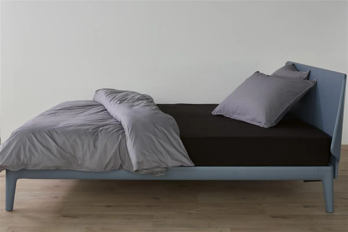 Beddinghouse Jersey laken 90x200 svart bomull stretch