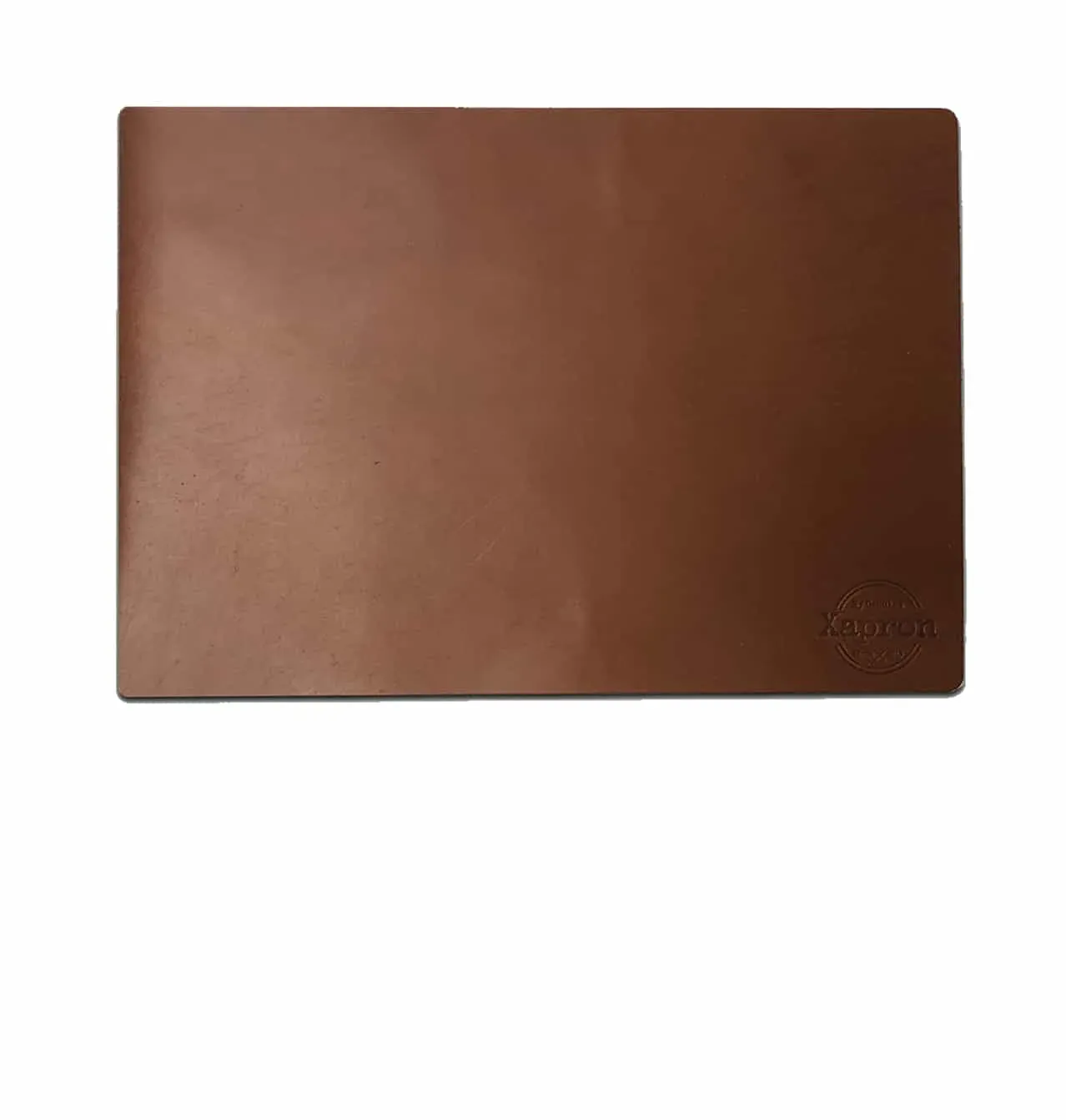 Xapron skrivebordsmatte i bøffelskinn 60x40 cm brun