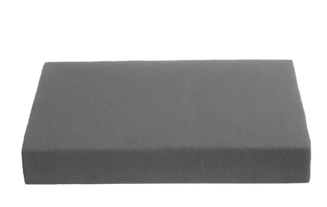 Ambiante Splittopper laken 140x200 cm antrasit jersey