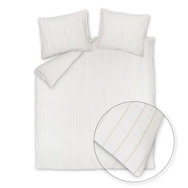 Vandyck Pure Sand XL sengetøy offwhite 260x240 bomull