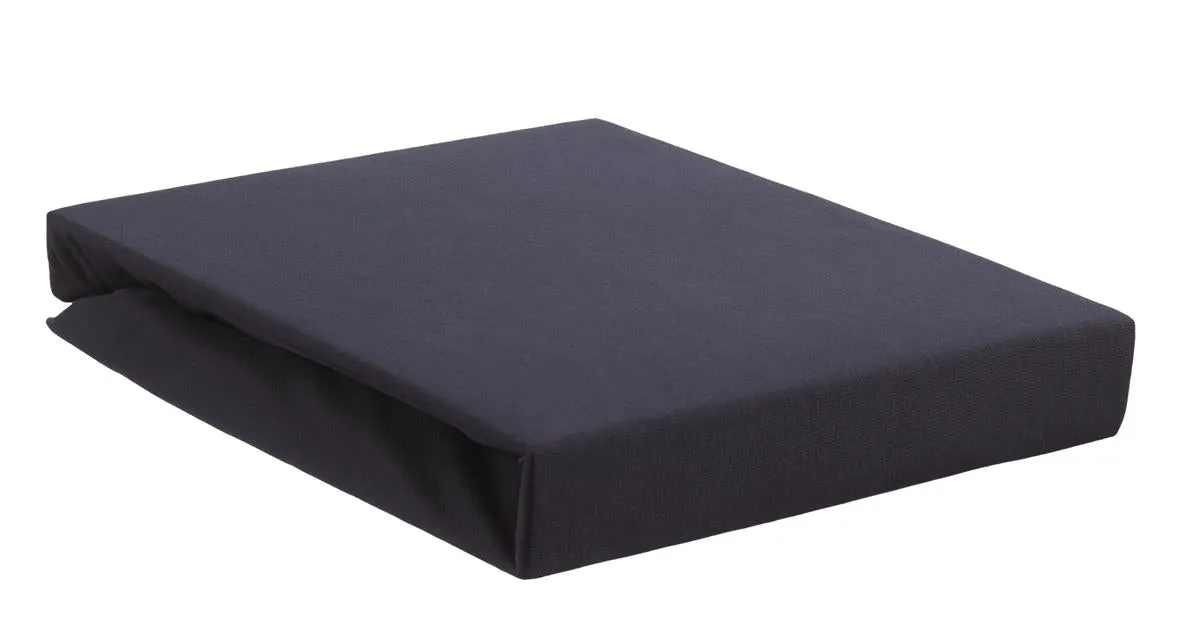 Beddinghouse Jersey Stretch laken 90x200 indigoblå stretch