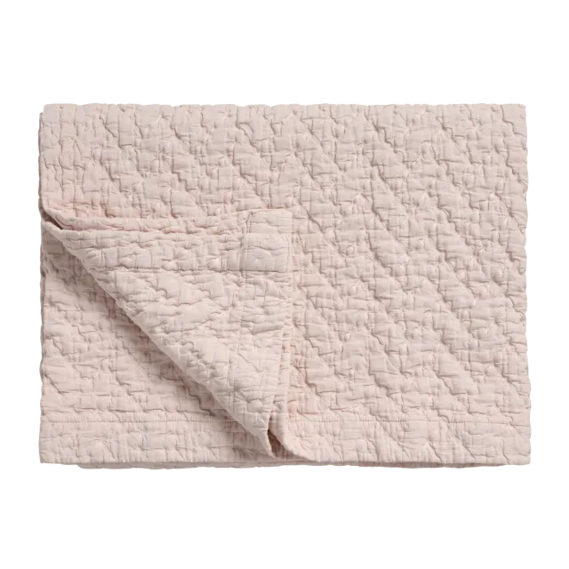 Vandyck Pure 10 sengeteppe 180x260 lys rosa bomull