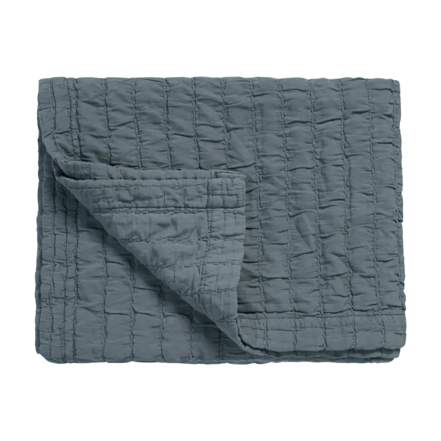 Vandyck Pure 64 sengeteppe 180x260 oceanview blått