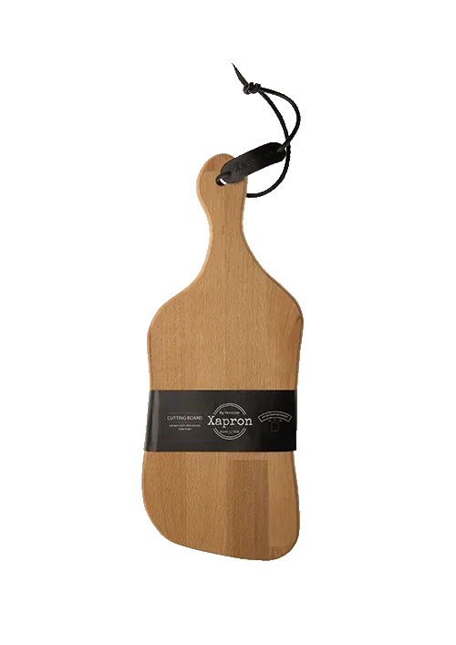 Xapron Curvy skjærebrett i bøk 40x15 cm