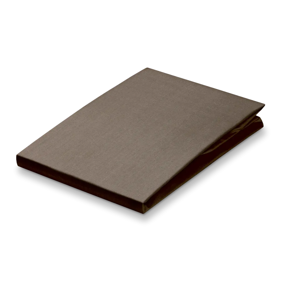 Vandyck Percale lakensett taupe 270x270 bomull