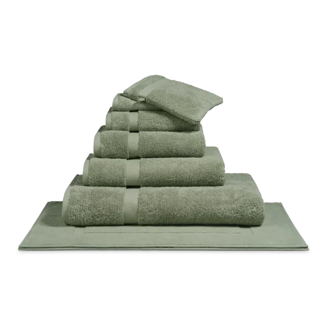 Vandyck Ranger håndkle smoke green 90x180 bomull