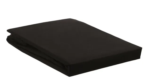 Beddinghouse Percale split-topplaken svart 180x200 cm kjølig